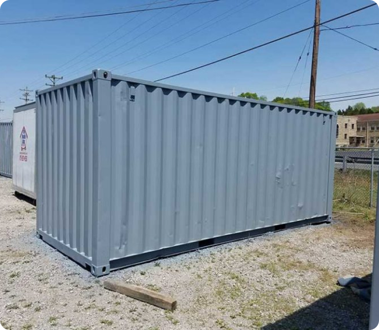 Roll-off container near me for home cleanout in Davidson County