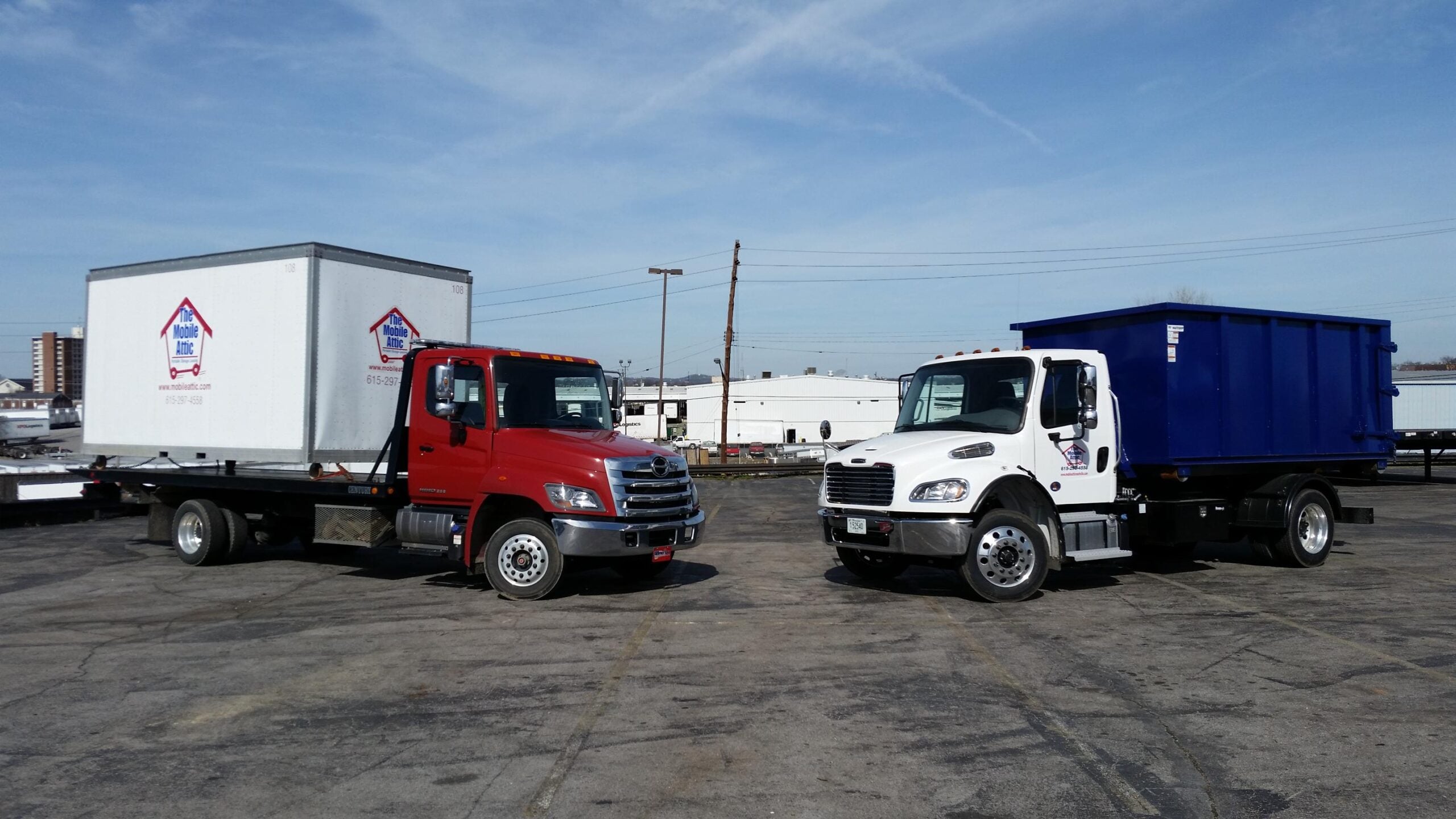 licensed dumpster rental used for commercial debris management