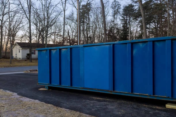 Mobile Attic dumpster placed at Cool Springs office park during retail renovation project