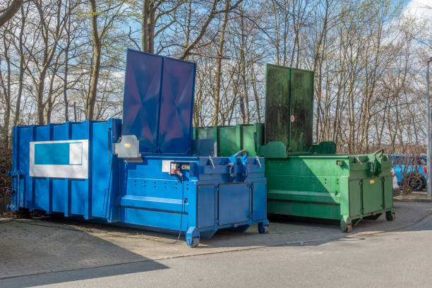 Commercial dumpster rental container available for demolition and remodeling projects